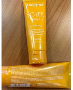 Produs : Cremă de soare - Soleil creme - Marcă : La Biosthetique ® - InfoCons Protecția Consumatorilor te informează despre produsele cosmetice de tip crema protecție solară / loțiune de protecție solară