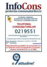 Autoritatea Nationala pentru Protectia Consumatorilor 0219551 - Telefonul Consumatorilor