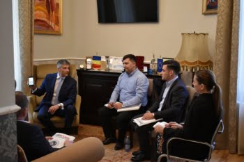Ședință de lucru între domnul Sorin Mierlea și reprezentanții Agenției pentru Protecția Consumatorilor din Republica Moldovă