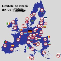 Știi cât de "iute" poți conduce pe autostrăzile din UE? 