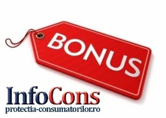 Știați că… Folosirea termenului `bonus` poate fi o practică comercială interzisă?