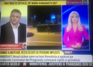 Domnul Sorin Mierlea, președintele InfoCons, a fost în direct la Romania TV