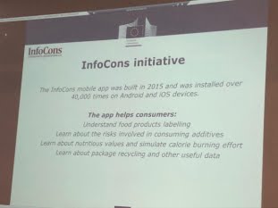 Aplicația InfoCons prezentată în cadrul ședinței Grupului Consultativ al Consumatorului European