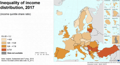 Inegalitatea veniturilor în statele membre ale UE
