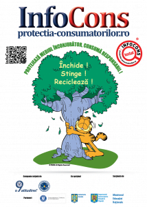 Afis Protejeaza mediul inconjurator, consuma responsabil! - InfoCons - Protectia Consumatorilor