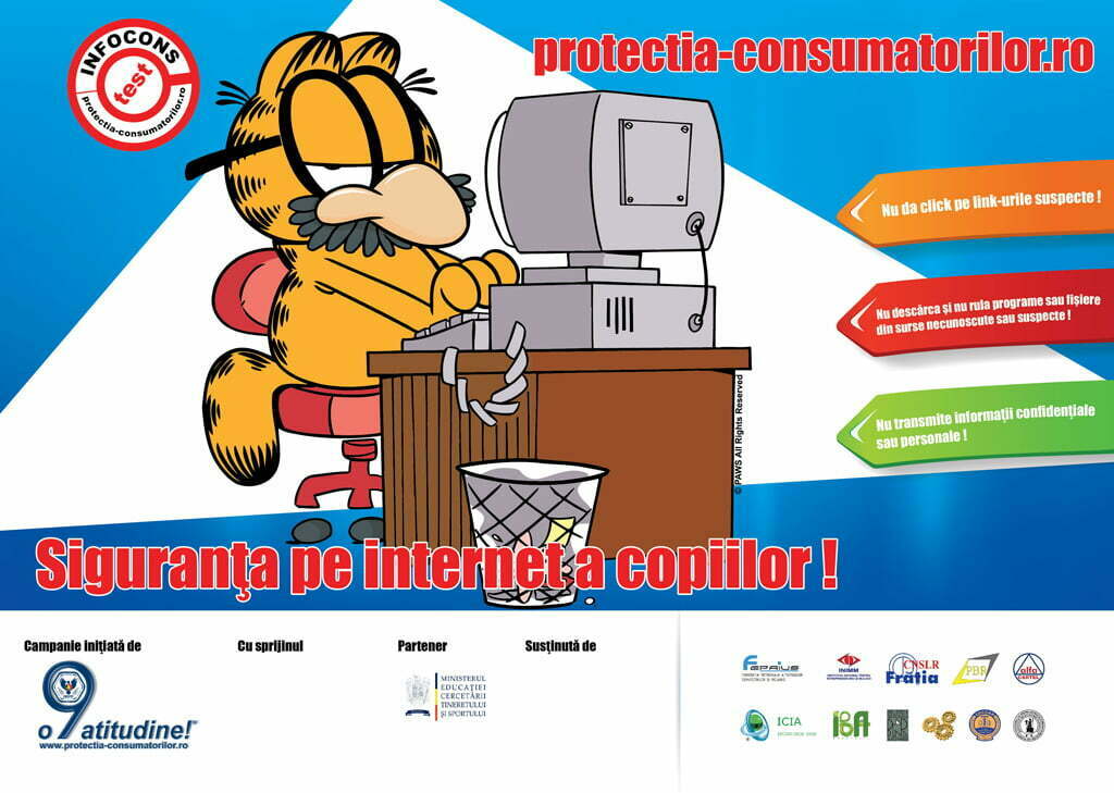 Afis Siguranta pe internet a copiilor! - InfoCons - Protectia Consumatorilor