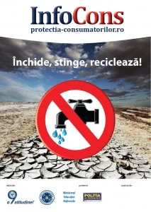 Stop risipei! Inchide, stinge, recicleaza! - InfoCons - Protectia Consumatorilor
