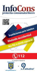 flyer Inselaciunea prin telefon! Metoda accidentul pentru batrani! - InfoCons - Protectia Consumatorilor