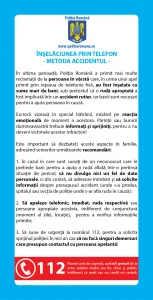 flyer Inselaciunea prin telefon! Metoda accidentul pentru tineri! - InfoCons - Protectia Consumatorilor