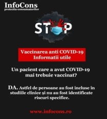 Un pacient care a avut COVID-19 mai trebuie vaccinat? 