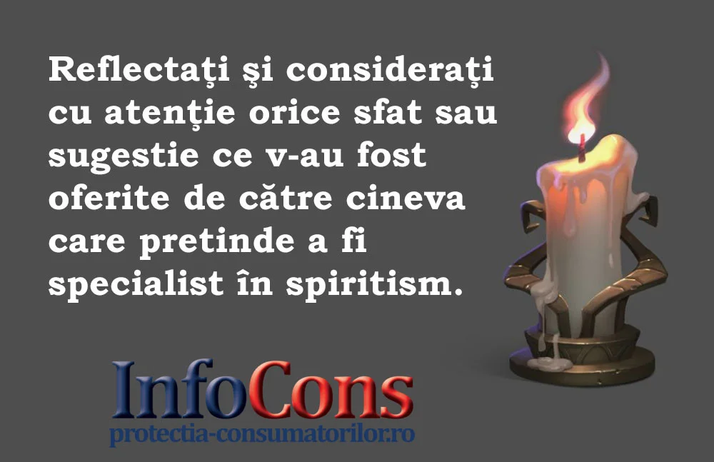 InfoCons - protectia consumatorilor - protectia consumatorului - spiritism