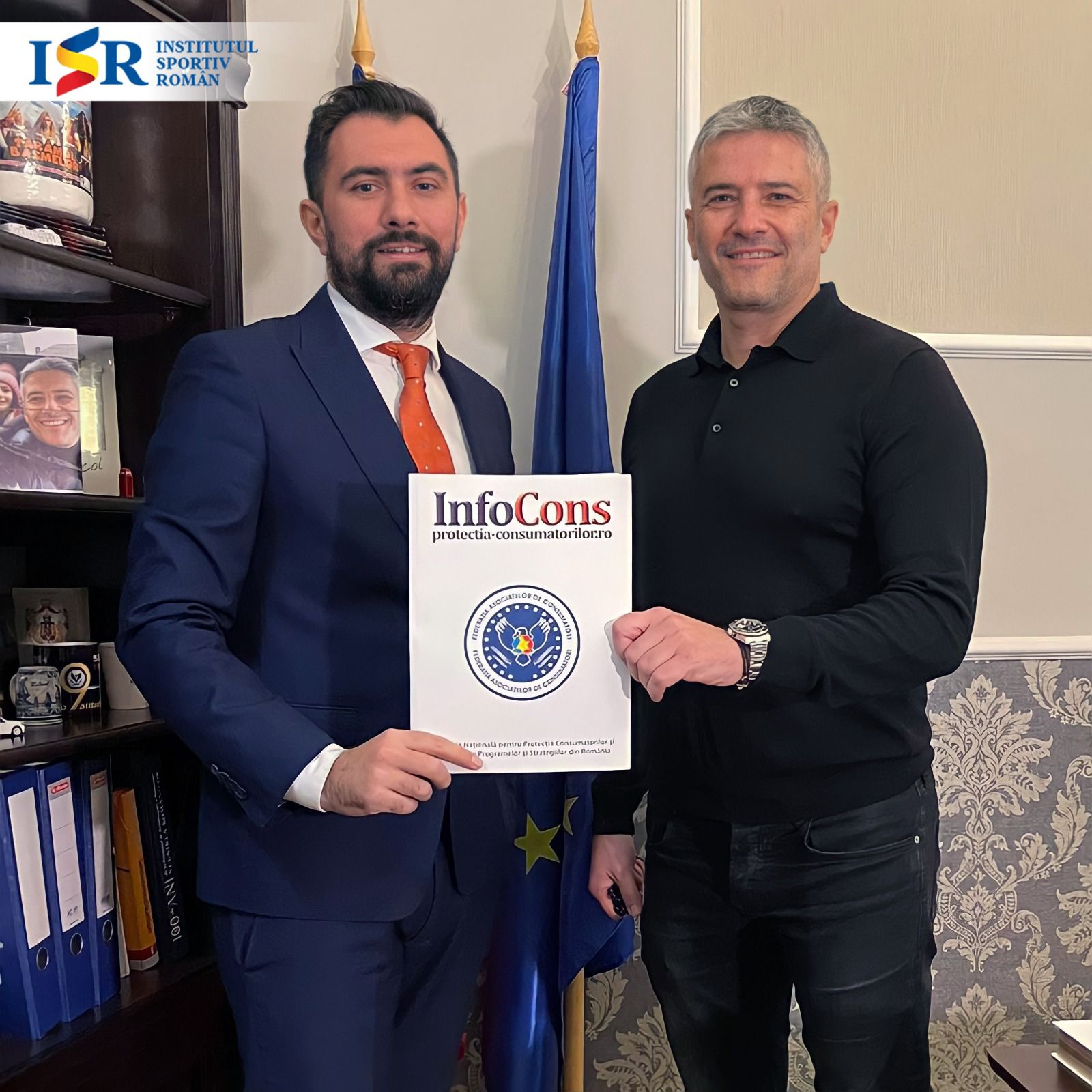 Protocolul de colaborare „Sport pentru consumator”, închieiat între InfoCons – Organizație pentru Protecția Consumatorilor și Institutul Sportiv Român