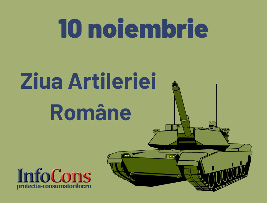 InfoCons te informează: azi ce zi se celebrează? Ziua Artileriei Române