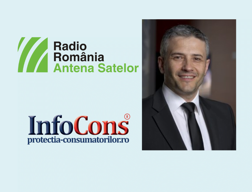 Președintele InfoCons, Sorin Mierlea, interviu pentru Radio Antena Satelor InfoCons Protectia Consumatorilor