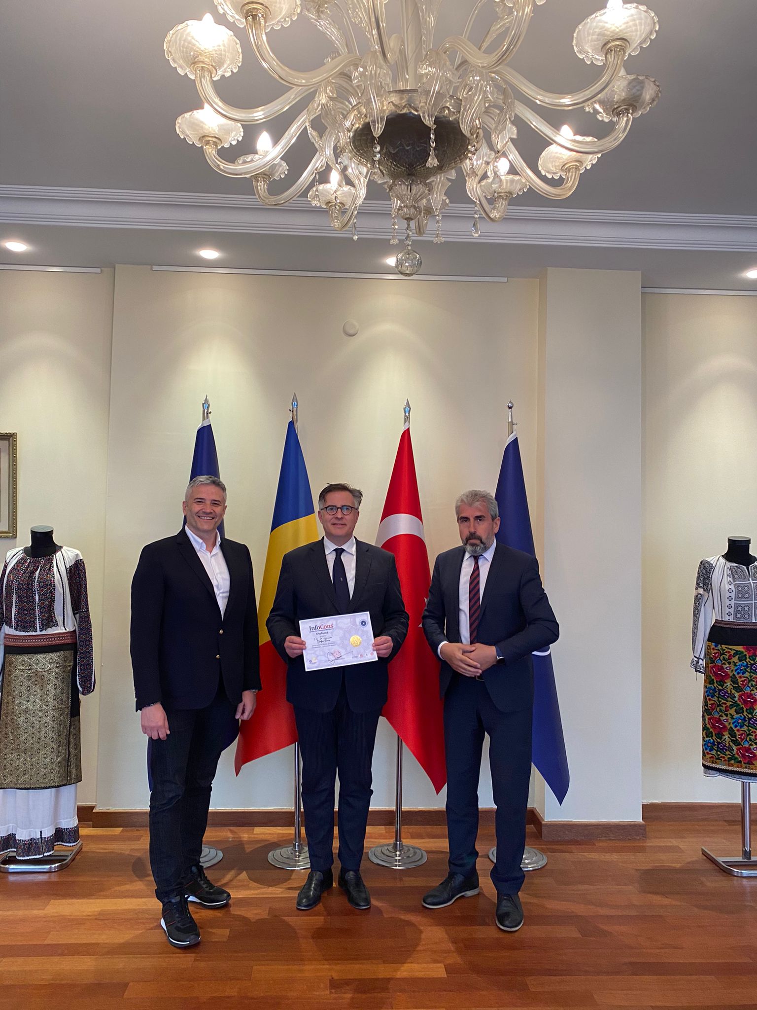 Președintele InfoCons, Sorin Mierlea în vizită la Ambasada României în Turcia InfoCons Protectia Consumatorilor