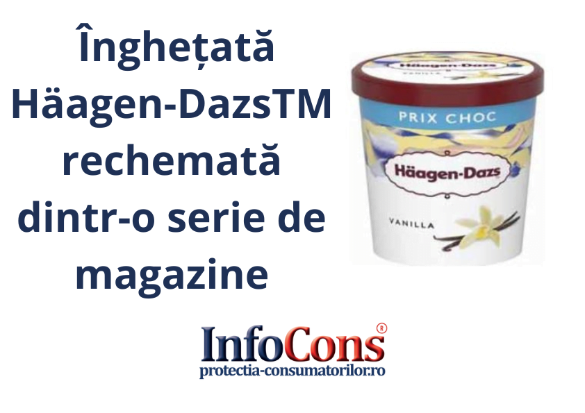Häagen-DazsTM InfoCons Protectia Consumatorilor