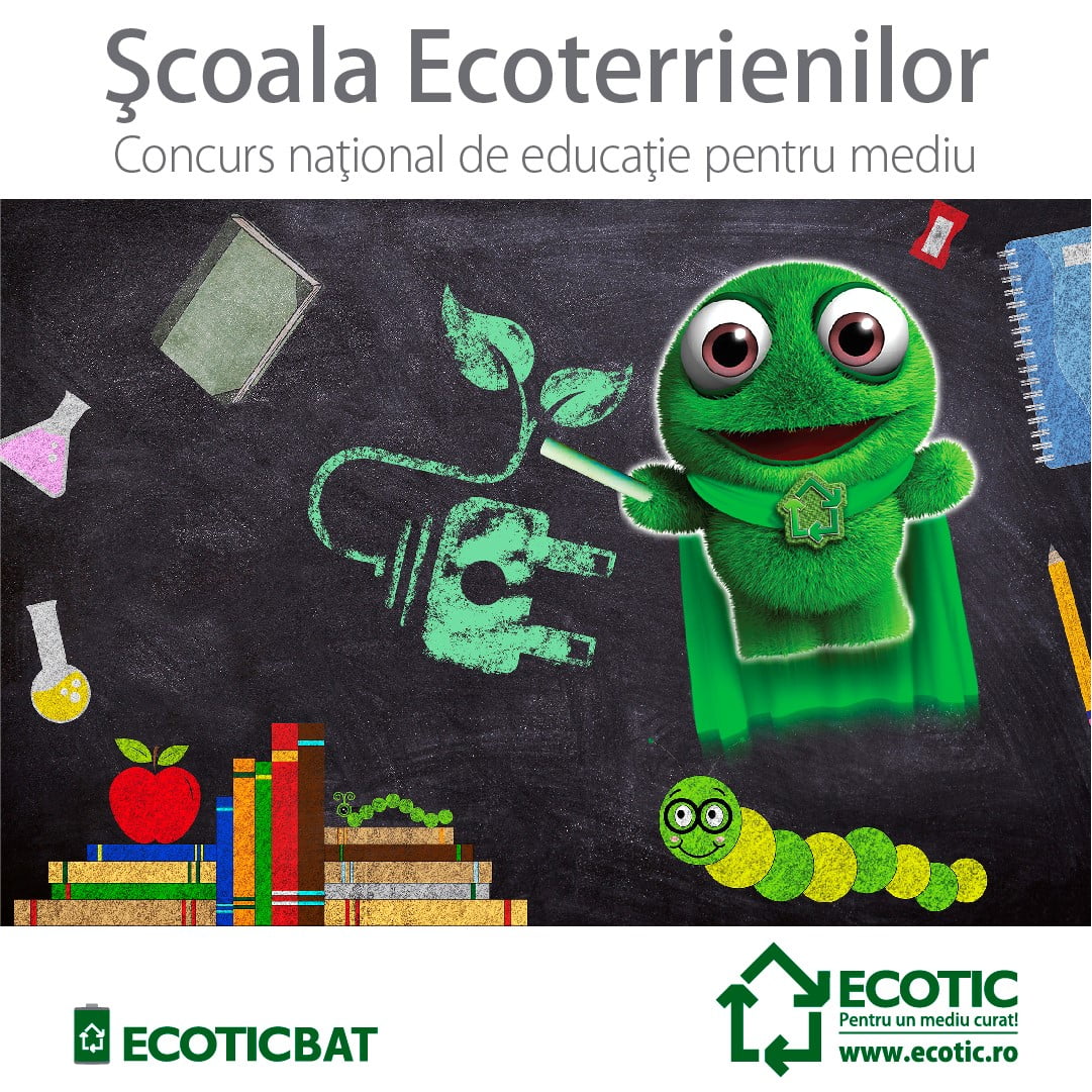 O nouă ediție a programului național de eco-educație, Școala Ecoterrienilor