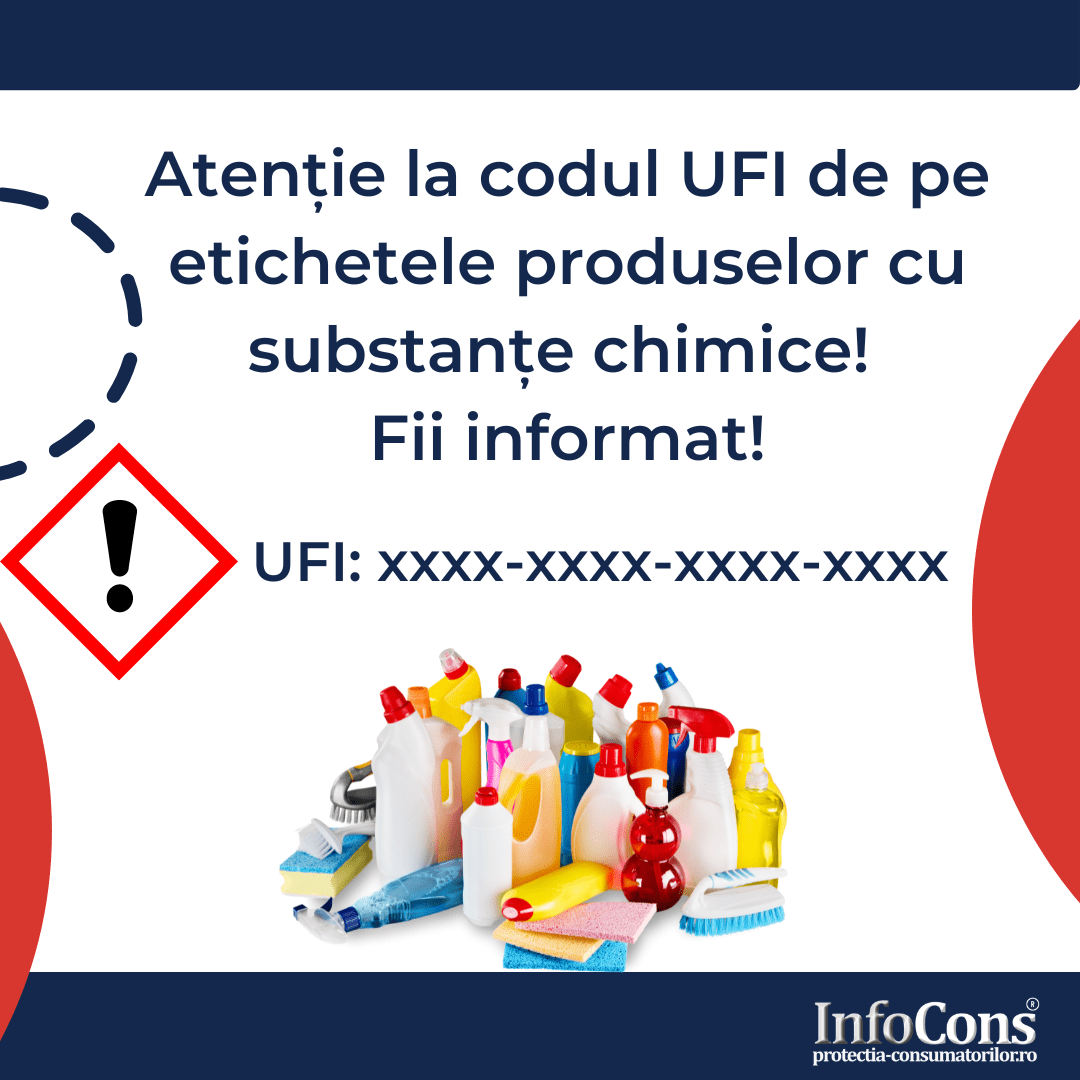Ce trebuie să faci când te intoxici cu substanțe chimice din produse? Codul UFI InfoCons Protectia Consumatorilor