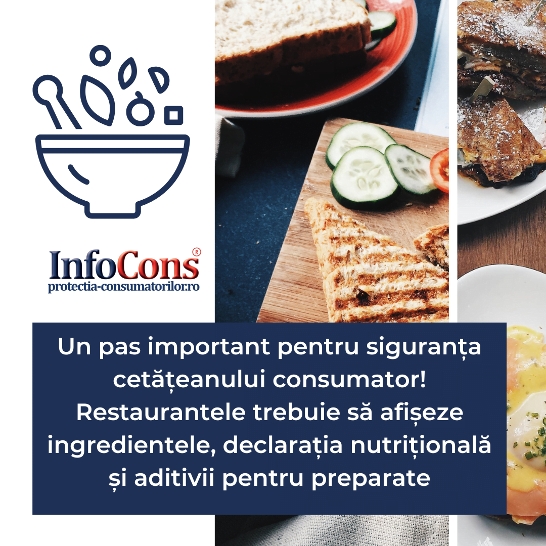Ordin Restaurante ANPC InfoCons Protectia Consumatorului
