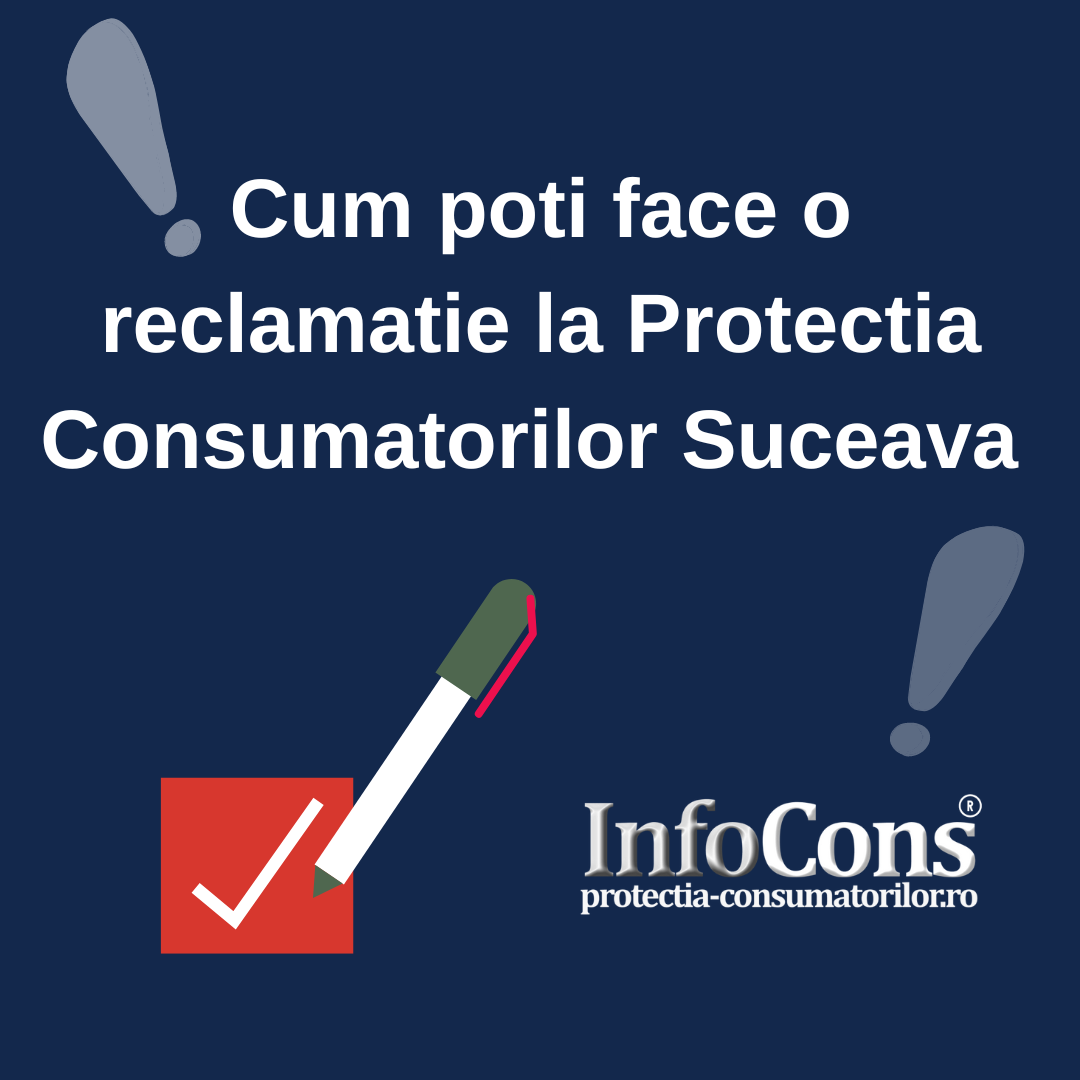 Reclamatie InfoCons Protectia Consumatorilor