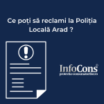 Politia Locală Arad InfoCons Protectia Consumatorului