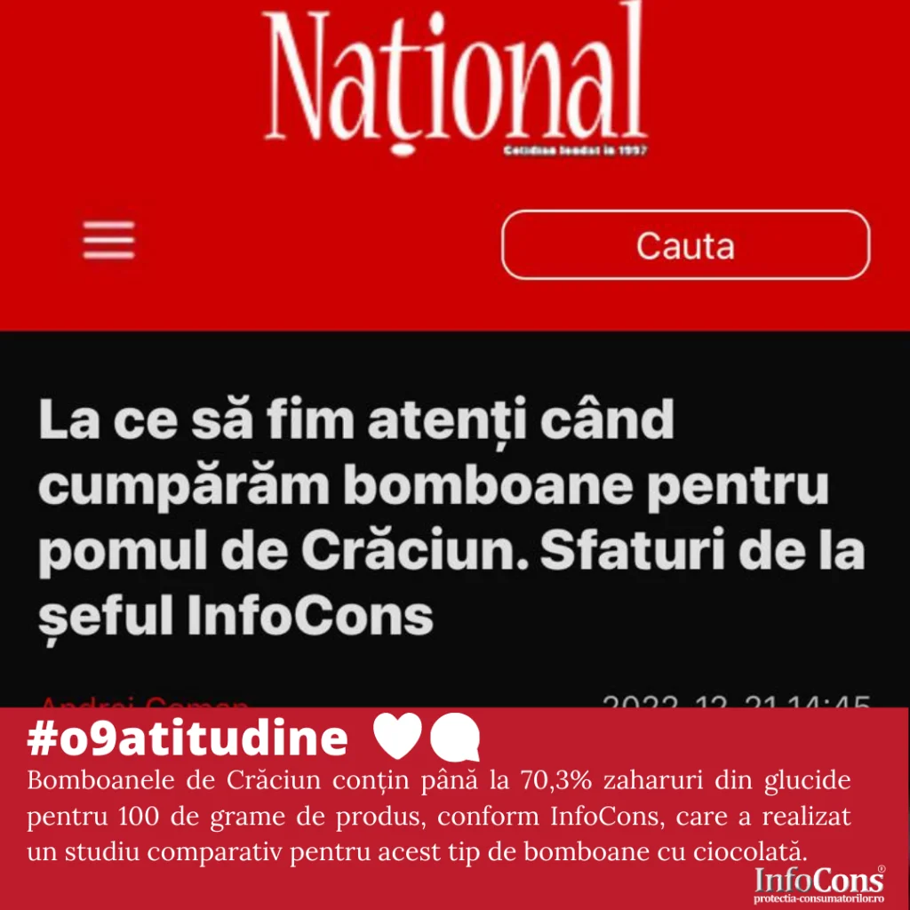 Bomboane InfoCons Protectia Consumatorului