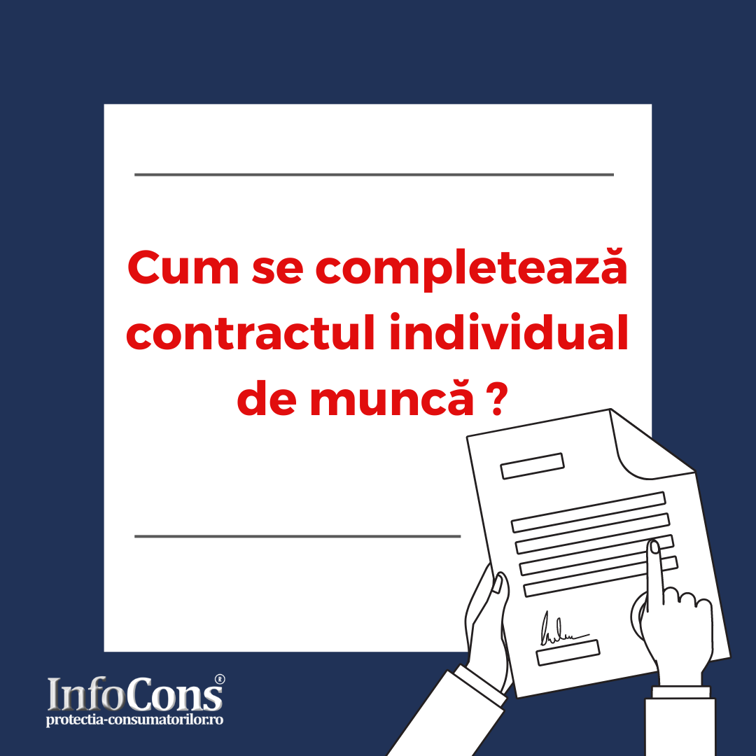 Contractul individual de munca InfoCons Protectia Consumatorilor