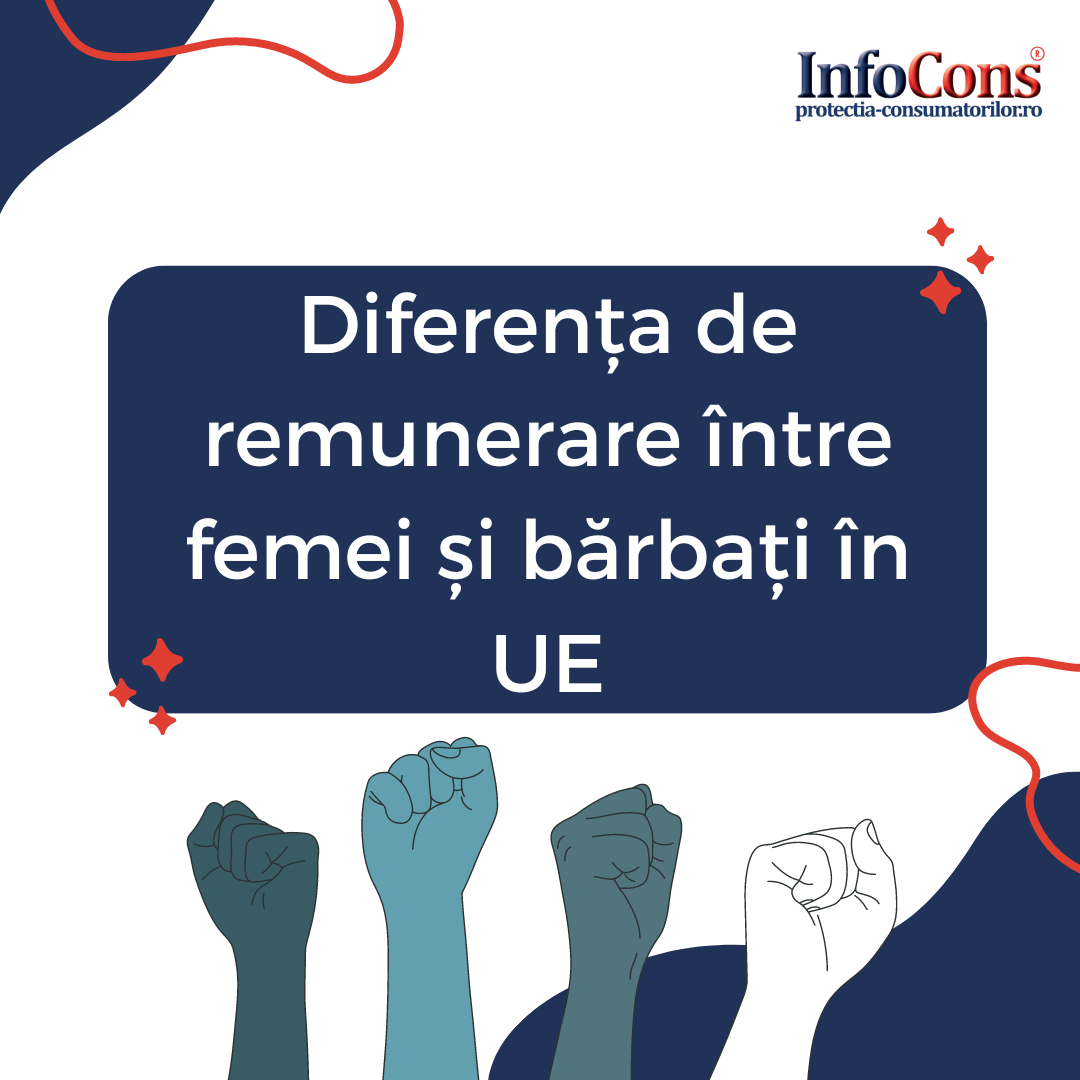 Diferența de remunerare între femei și bărbați în UE InfoCons Protectia Consumatorilor