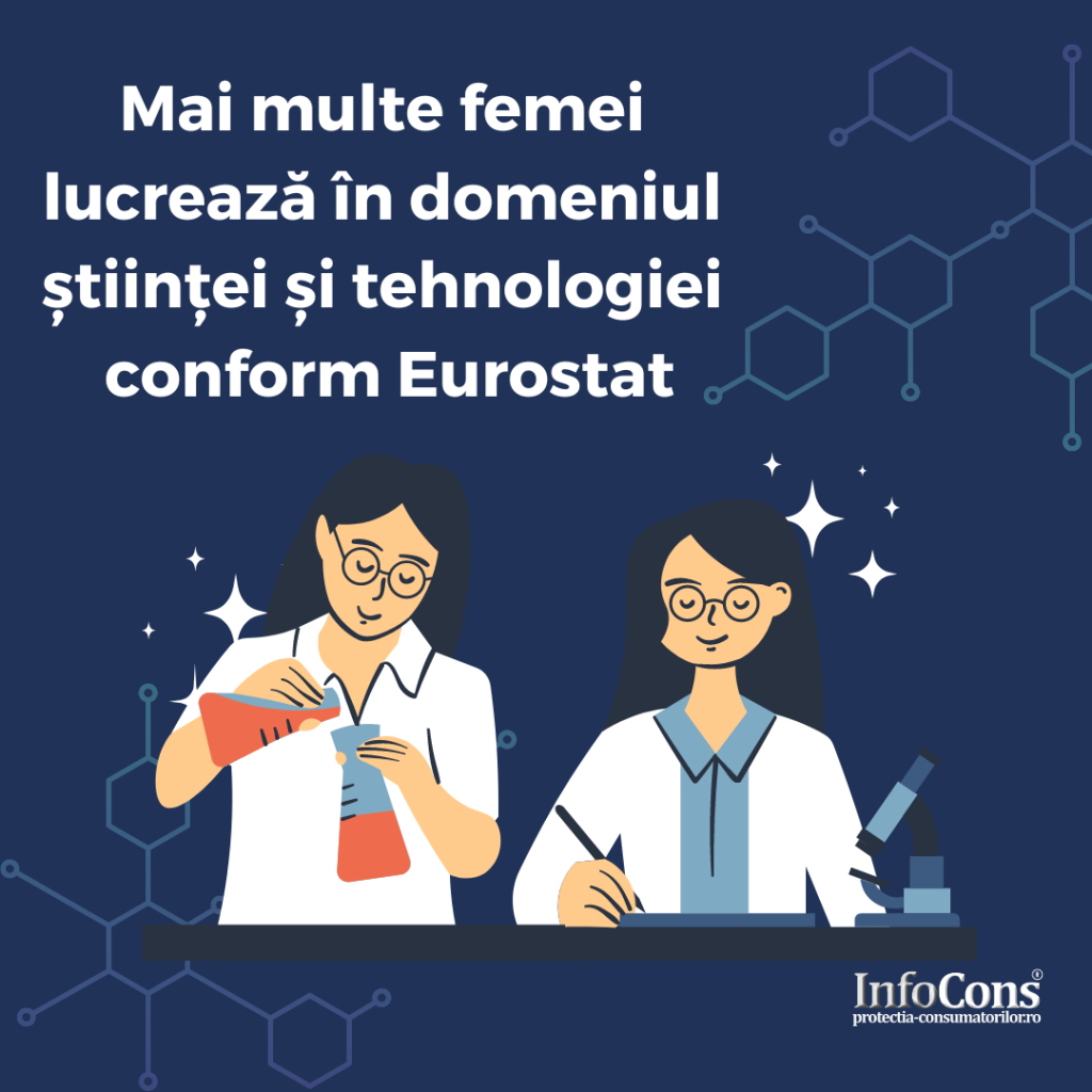 Mai multe femei lucreaza in domeniul stiintei si tehnologiei InfoCons Protectia Consumatorului