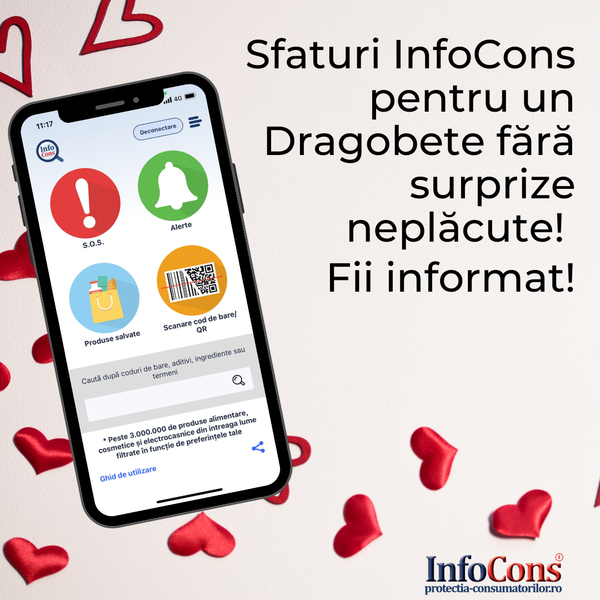 InfoCons Protectia Consumatorilor Protectia Consumatorului Dragobete Cadou Informare Idei