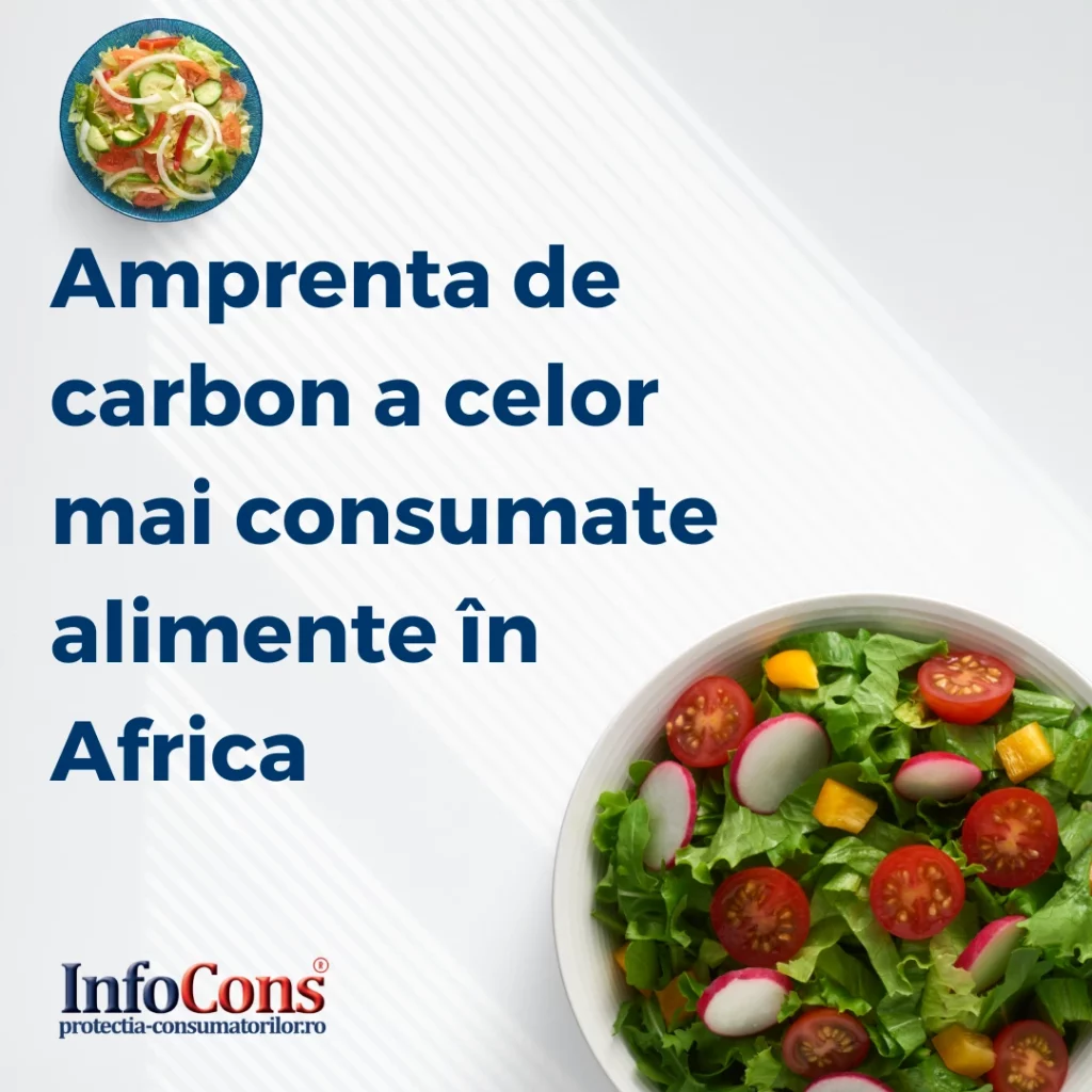 InfoCons Protectia Consumatorilor Protectia Consumatorului Africa Mancare Amprenta de Carbon