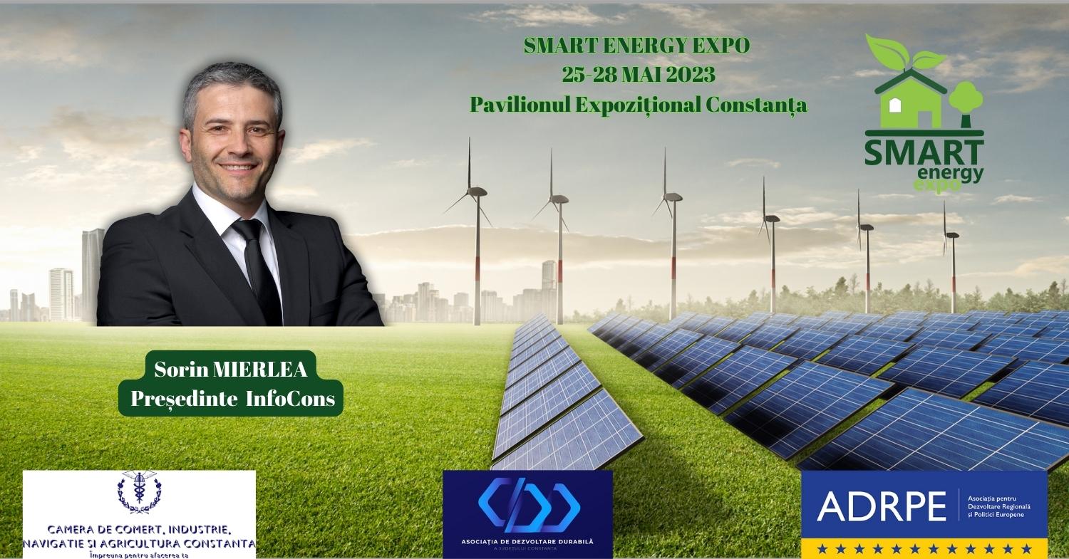 Sorin Mierlea , Presedinte InfoCons , participa in calitate de speaker la Conferinta Smart Energy Expo