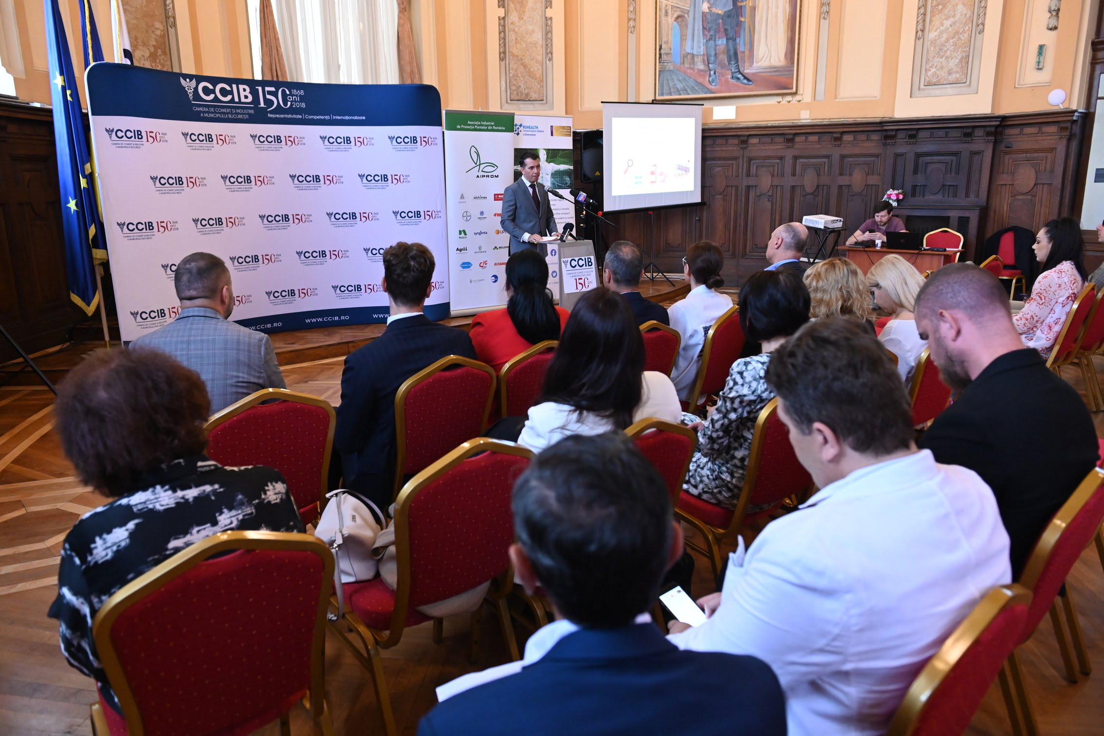 Reprezentantul InfoCons a participat la conferința cu tema „Cum reducem fenomenul contrafacerilor?” ogranizată de Asociația Industriei de Protecția Plantelor din România și Club Antreprenor