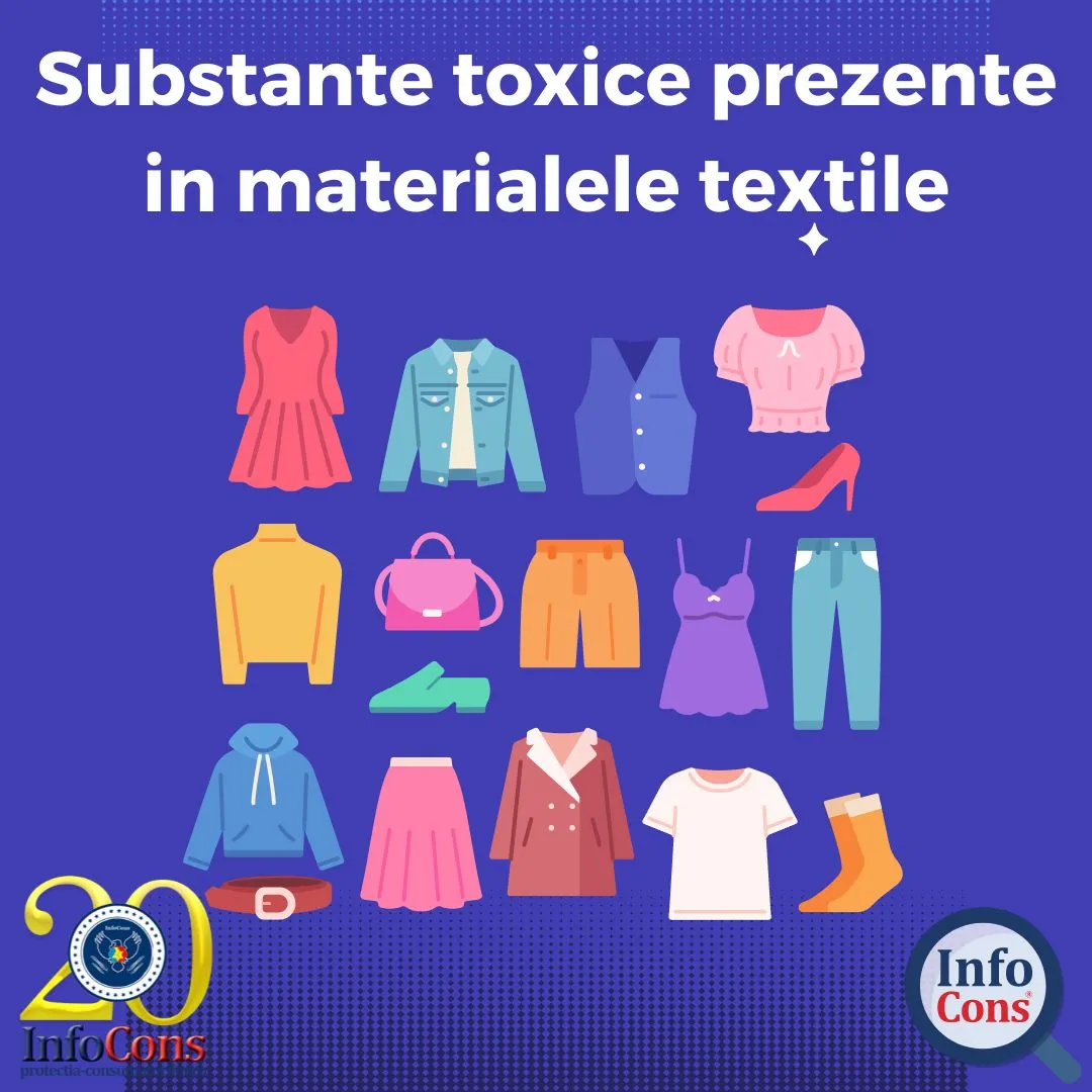 Substante toxice prezente in materialele textile
