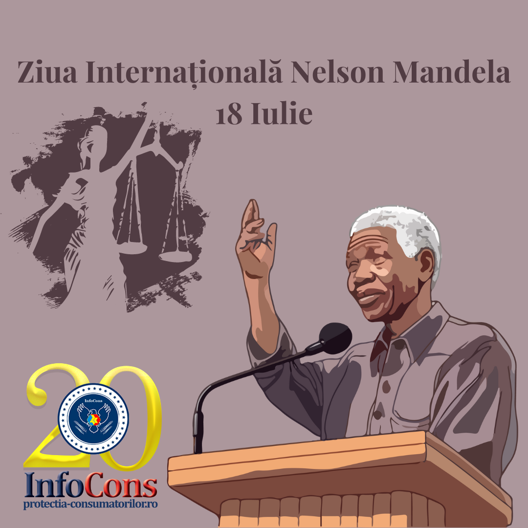 Ziua Internațională Nelson Mandela – 18 Iulie