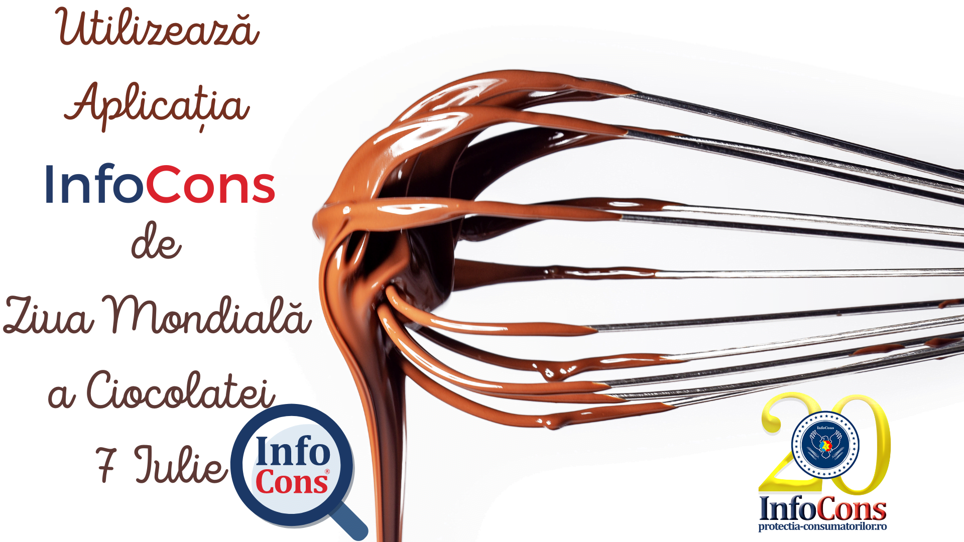 Utilizează Aplicația InfoCons de Ziua Mondială a Ciocolatei !