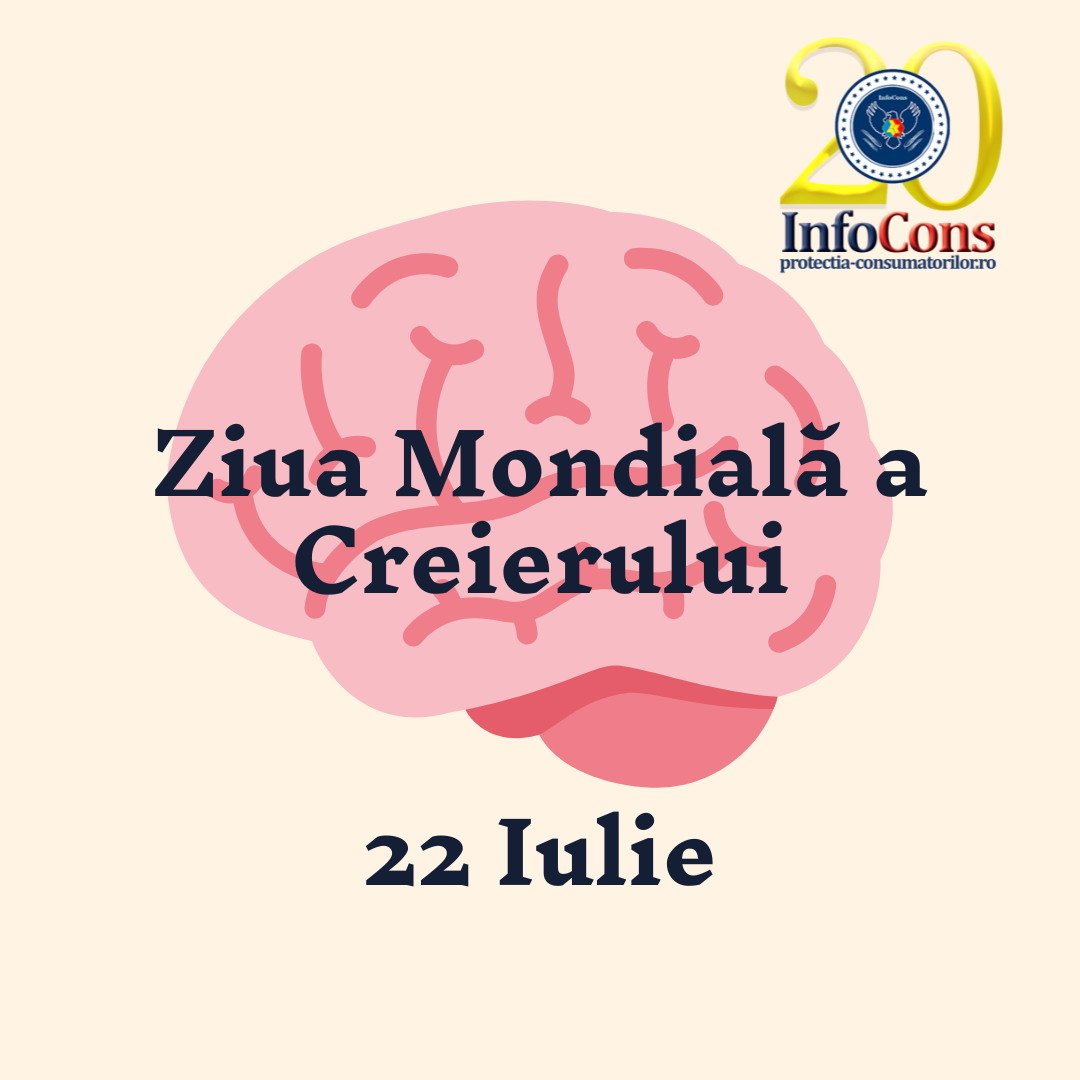 Ziua Mondială a Creierului – 22 Iulie