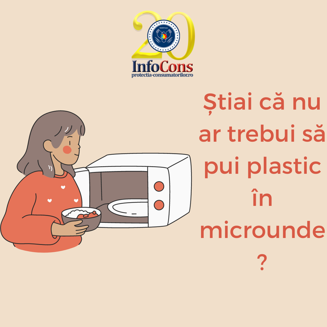 Știai că nu ar trebui să pui plastic în microunde ?
