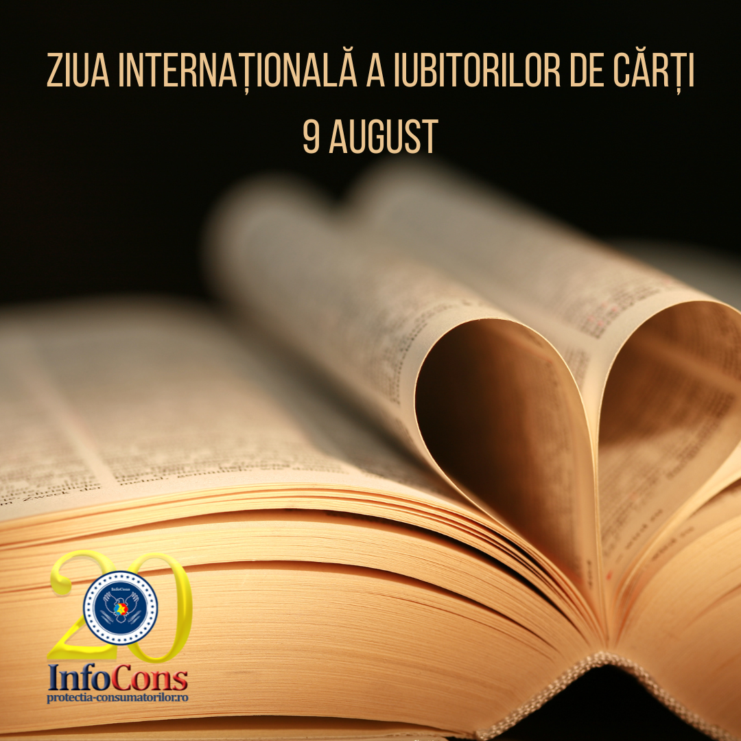 Ziua Internațională a Iubitorilor de Cărți – 9 August