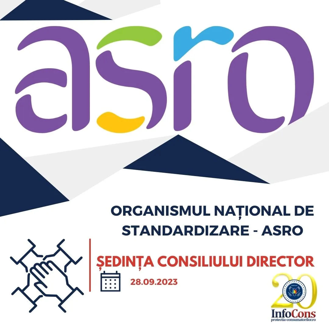 Sorin Mierlea – Presedinte InfoCons,  participă la sedința Consiliului Director – ASRO