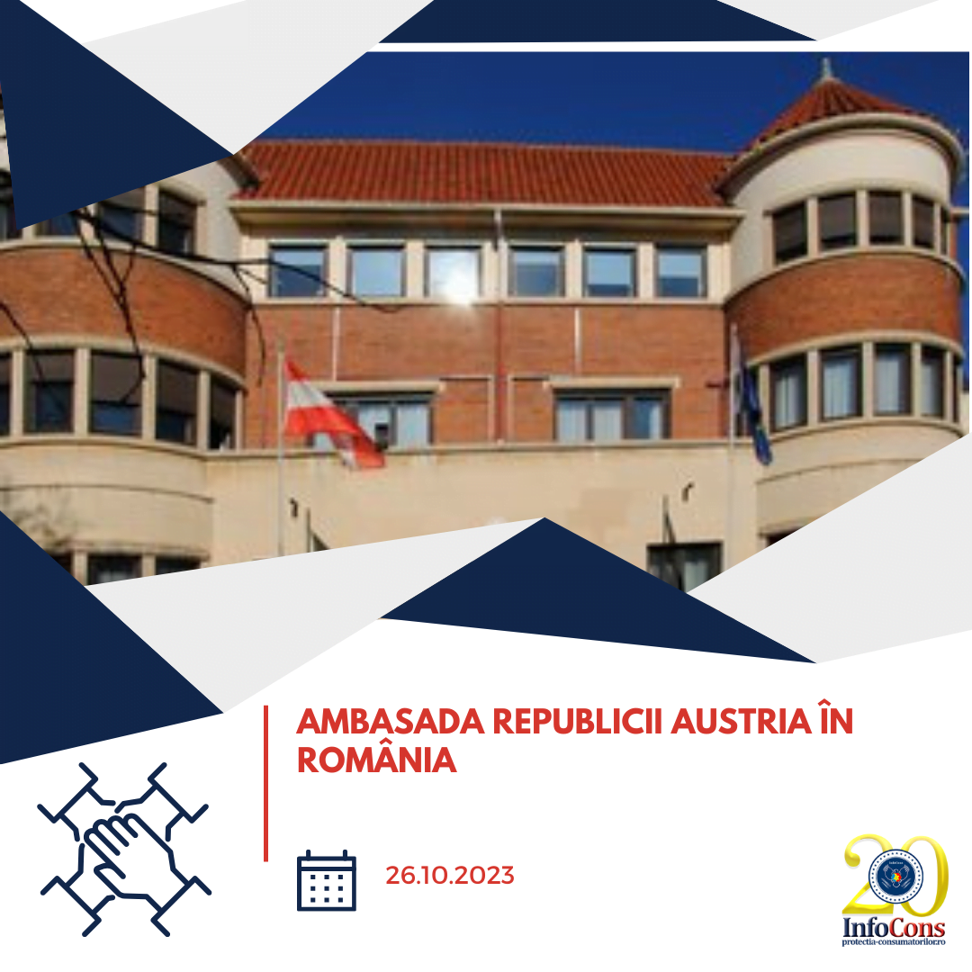 Președintele InfoCos participă la evenimentul oraganizat de Ambasada Republicii Austria în România