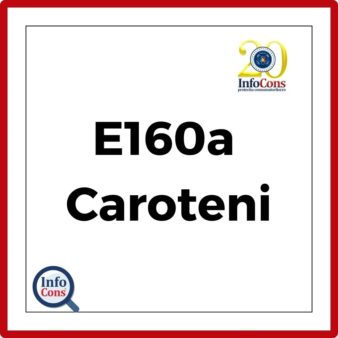E160a Caroteni: culori naturale în alimentație