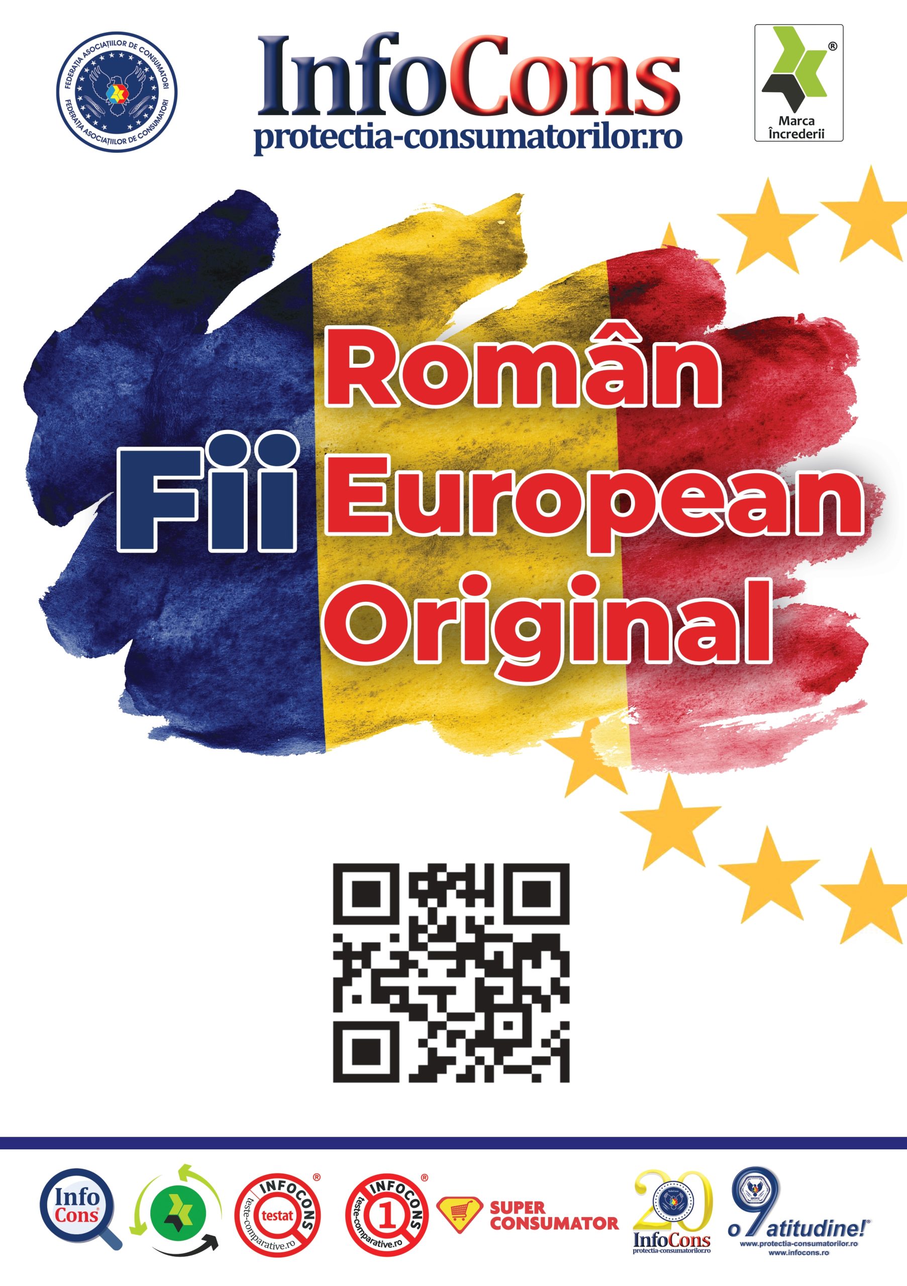 Lansarea Campaniei – Fii Român! Fii European! Fii Original! – Împreună, UNIȚI, suntem SuperConsumatori!