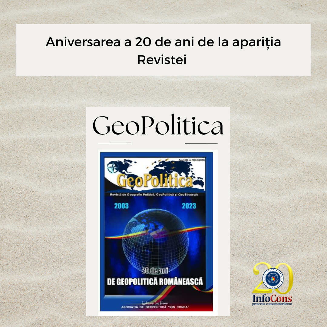 Sorin Mierlea, Președintele InfoCons participă la aniversarea Revistei GeoPolitica