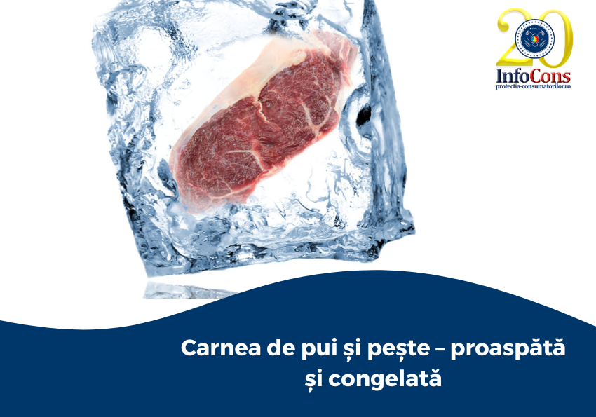 Carnea de pui și pește &ndash; proaspătă și congelată