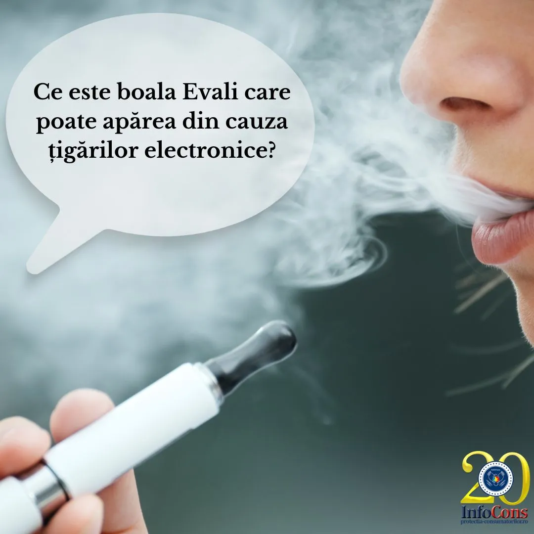 Ce este boala Evali care poate apărea din cauza țigărilor electronice?