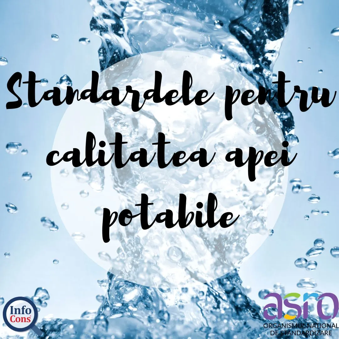 Standardele pentru calitatea apei potabile