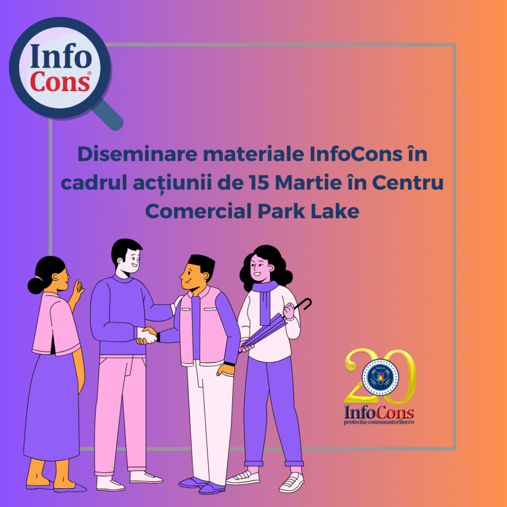 Diseminare materiale 15 Martie InfoCons