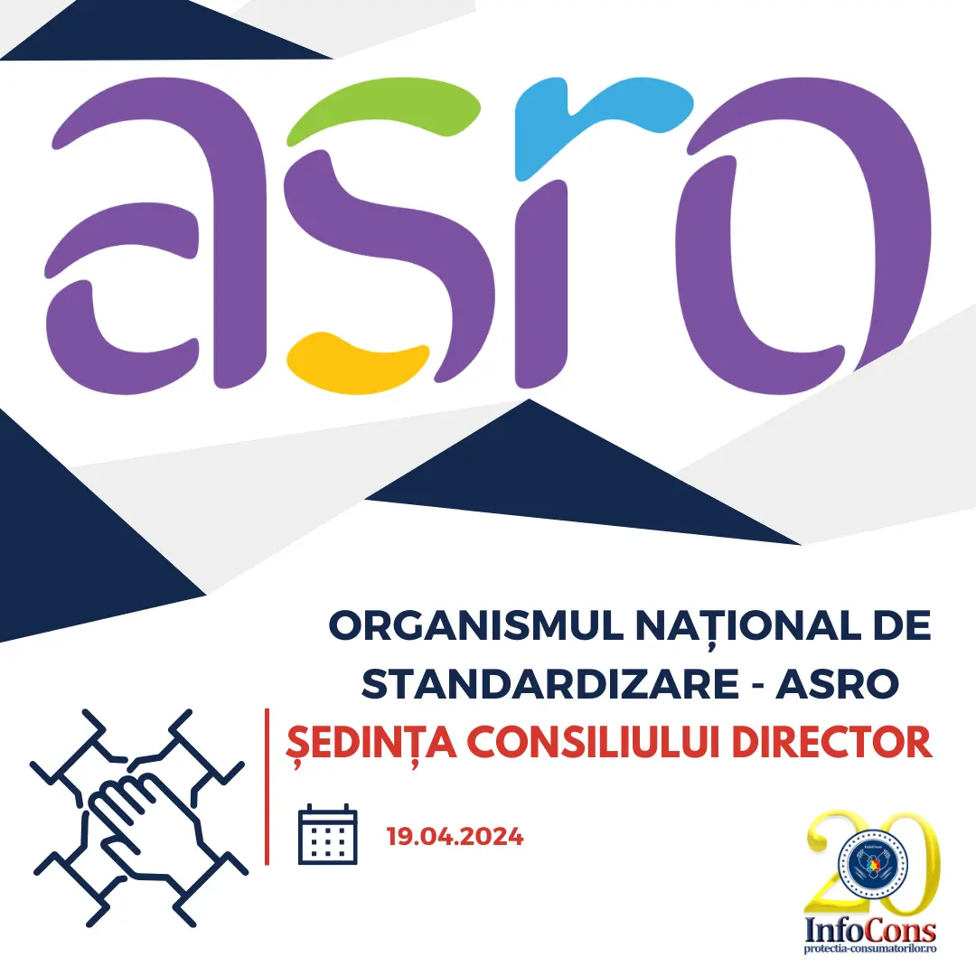 Presedinte InfoCons, Sorin Mierlea, participă la sedința Consiliului Director – ASRO