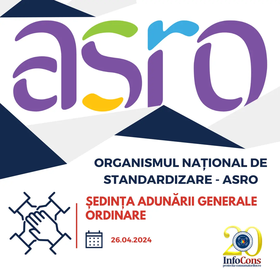 Președintele InfoCons, Sorin Mierlea, participă la ședința Adunării Generale Ordinare a ASRO